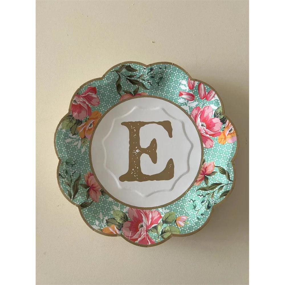 Dainty Floral Tea Party Paper Plates, 7" (8 Pack) 18 by HitMyNeed