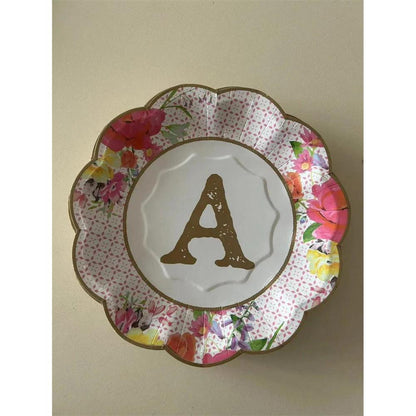 Dainty Floral Tea Party Paper Plates, 7" (8 Pack) 19 by HitMyNeed
