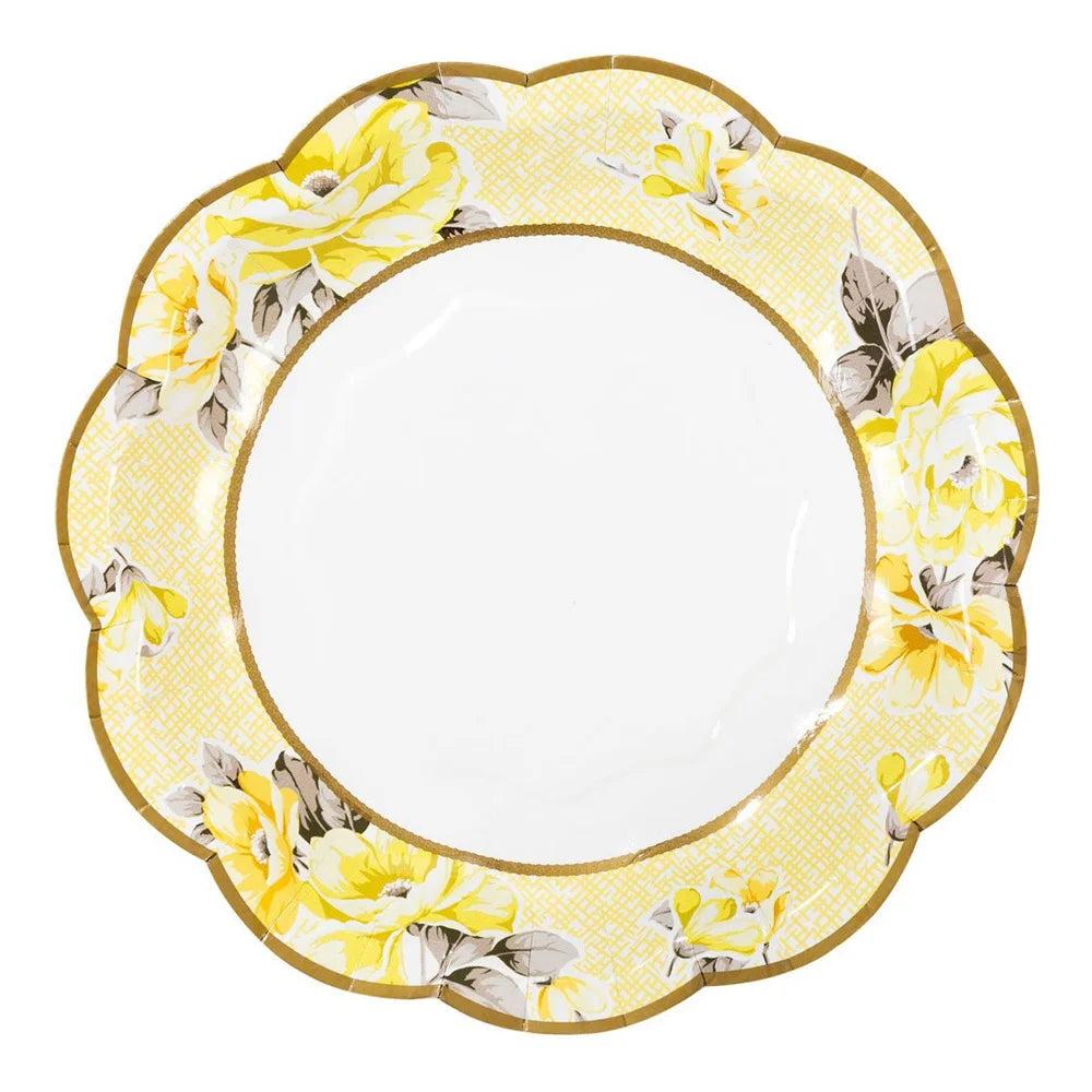 Dainty Floral Tea Party Paper Plates, 7" (8 Pack) 2 by HitMyNeed