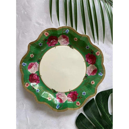 Dainty Floral Tea Party Paper Plates, 7" (8 Pack) 21 by HitMyNeed