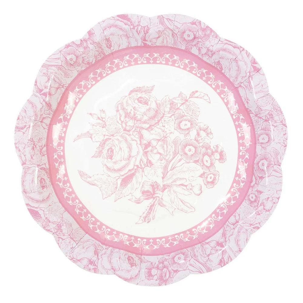 Dainty Floral Tea Party Paper Plates, 7" (8 Pack) 3 by HitMyNeed