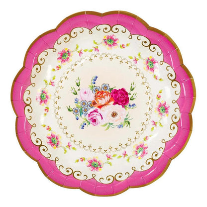 Dainty Floral Tea Party Paper Plates, 7" (8 Pack) 6 by HitMyNeed