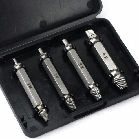 Damaged Screw Extractor Set (4 Piece) by HitMyNeed