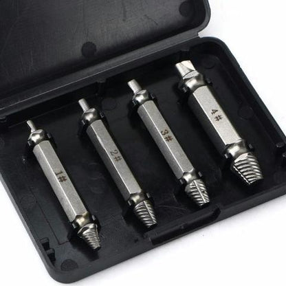 Damaged Screw Extractor Set (4 Piece) by HitMyNeed