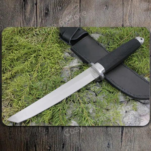 Damascus Bowie Knife Vintage Tin Wall Sign 17 by HitMyNeed