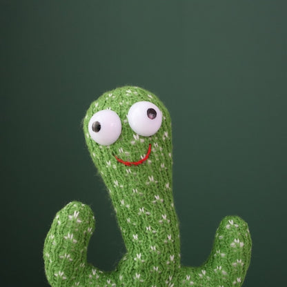 Dancing Cactus Plush Toy with Music, 32cm by HitMyNeed
