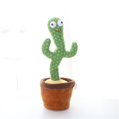 Dancing Cactus Plush Toy with Music, 32cm by HitMyNeed