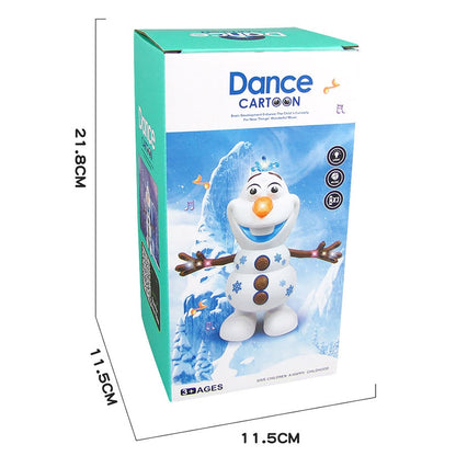 Dancing Snowman Toy with Lights and Music by HitMyNeed