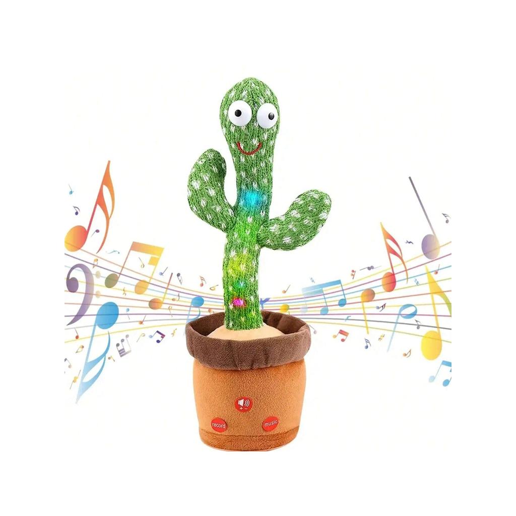 Dancing Talking Cactus Toy with Singing & Recording by HitMyNeed