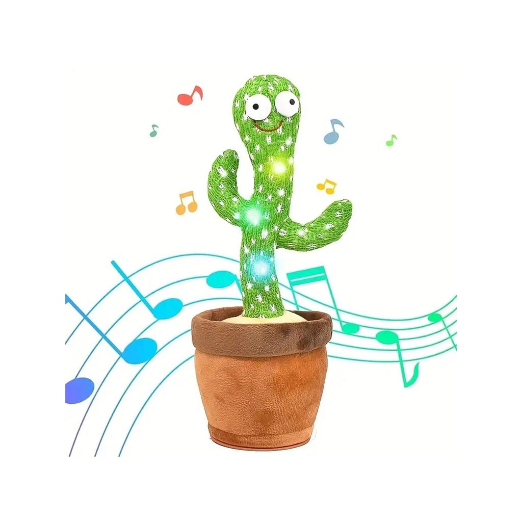 Dancing Talking Cactus Toy with Singing & Recording by HitMyNeed