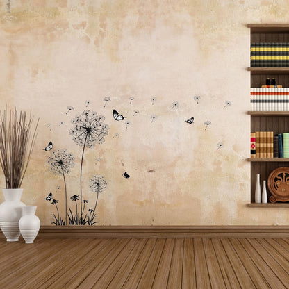Dandelion Wall Sticker 60x90cm PVC Room Décor by HitMyNeed