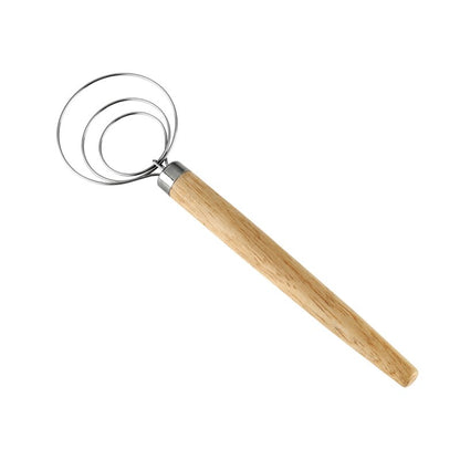 Danish Dough Whisk Manual Mixer Stainless Steel by HitMyNeed