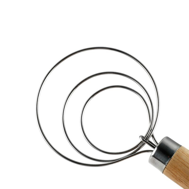 Danish Dough Whisk Manual Mixer Stainless Steel by HitMyNeed