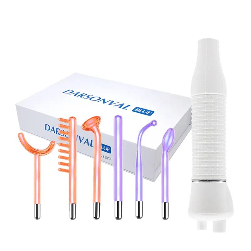Darsonval High Frequency Facial Machine with 6 Wands by HitMyNeed