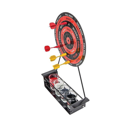 Dart Board Shot Drinking Game Set with 4 Glasses by HitMyNeed