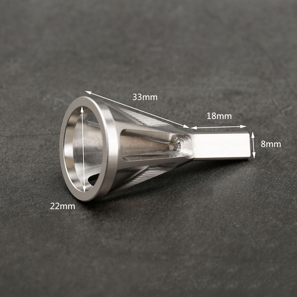 Deburring Tool Threaded Rod Fixer for Drills by HitMyNeed