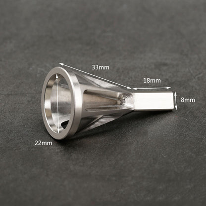 Deburring Tool Threaded Rod Fixer for Drills by HitMyNeed