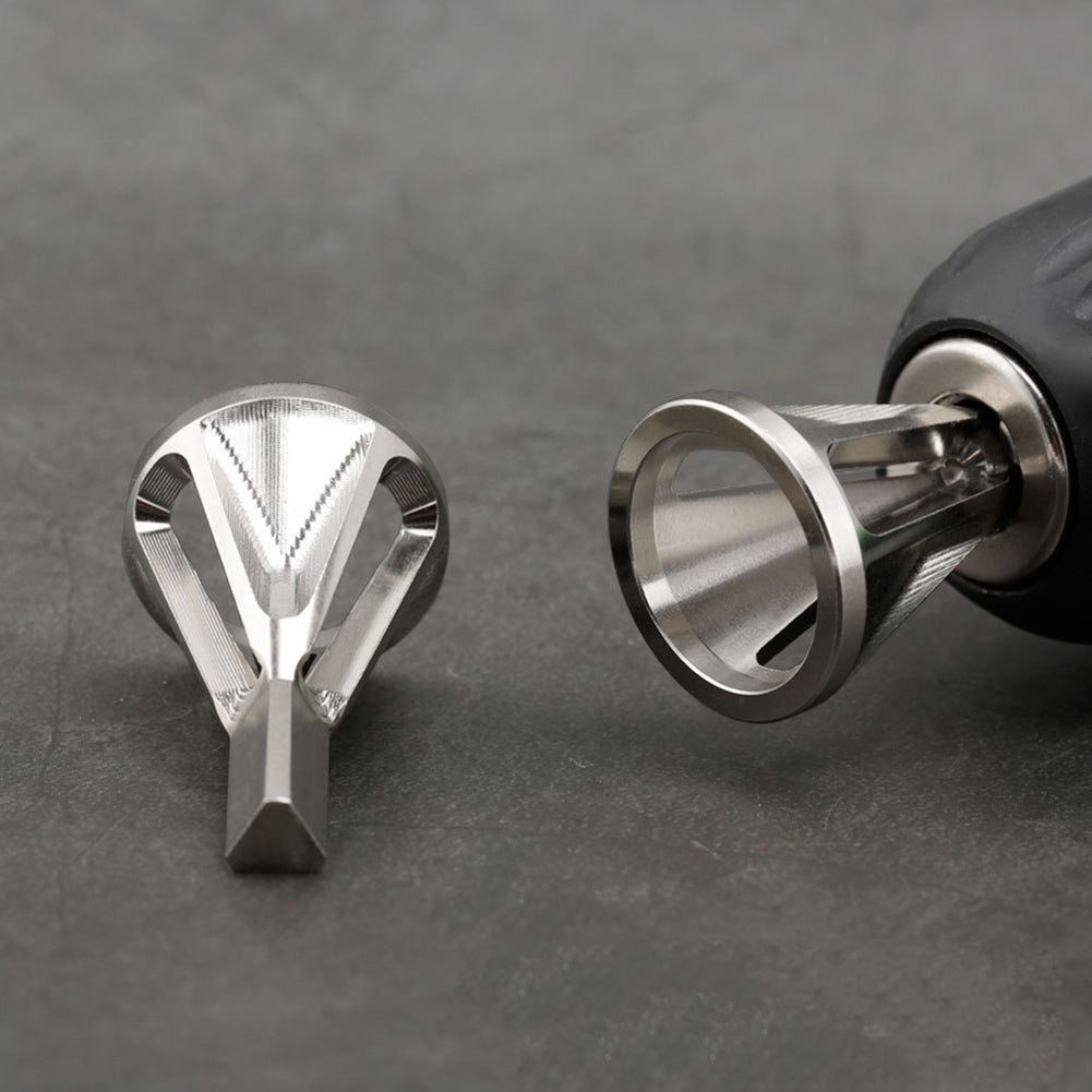 Deburring Tool Threaded Rod Fixer for Drills by HitMyNeed