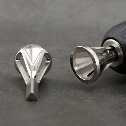 Deburring Tool Threaded Rod Fixer for Drills by HitMyNeed
