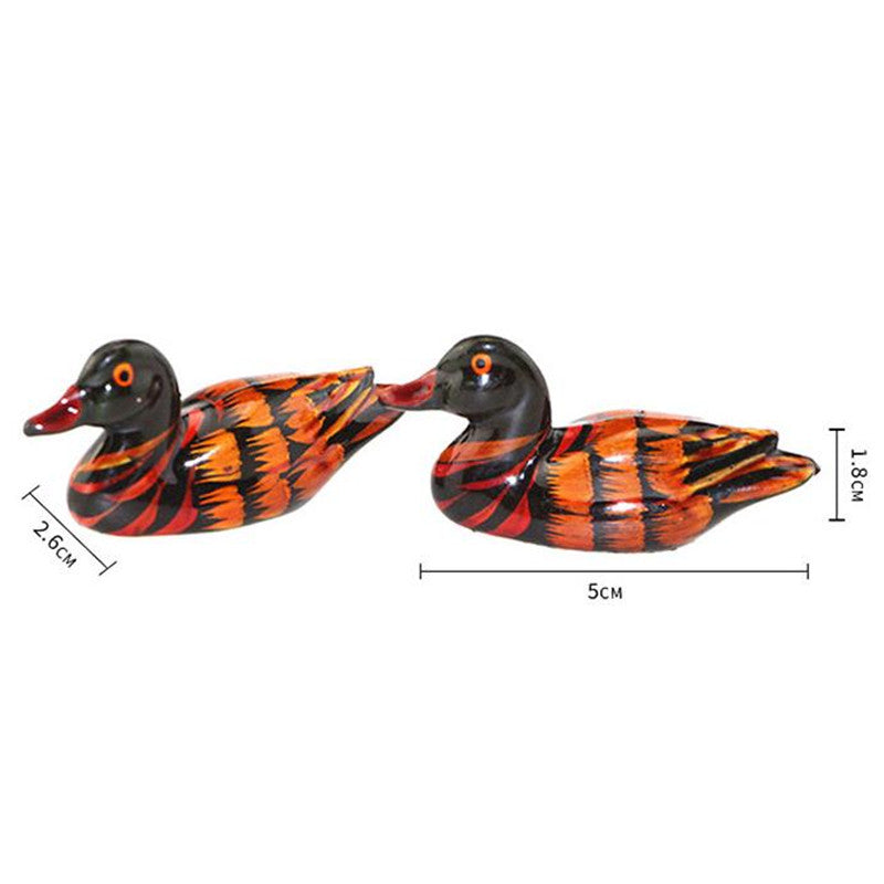Decorative 3D Mandarin Duck Resin Figurine by HitMyNeed