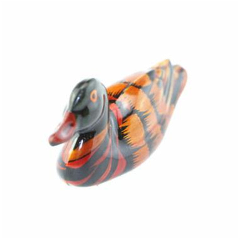 Decorative 3D Mandarin Duck Resin Figurine by HitMyNeed