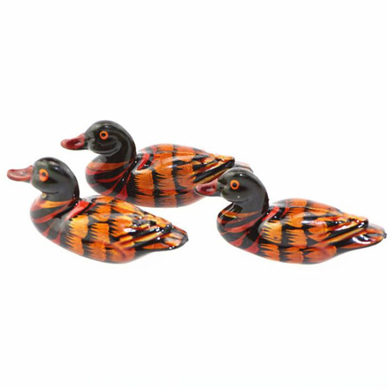 Decorative 3D Mandarin Duck Resin Figurine by HitMyNeed