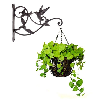 Decorative Cast Iron Plant Hanger Wall Bracket by HitMyNeed