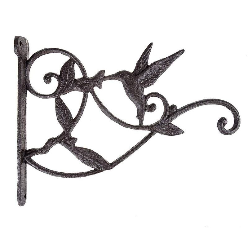 Decorative Cast Iron Plant Hanger Wall Bracket by HitMyNeed