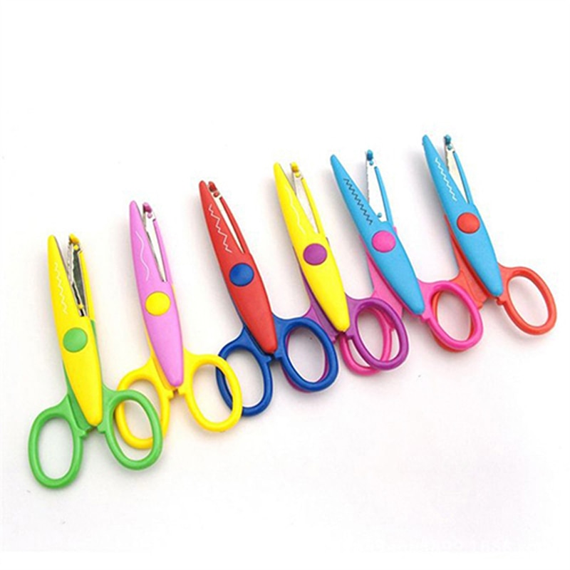 Decorative Craft Scissors Set, 6 Patterned Cutters by HitMyNeed