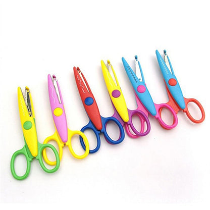 Decorative Craft Scissors Set, 6 Patterned Cutters by HitMyNeed