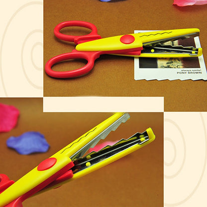 Decorative Craft Scissors Set, 6 Patterned Cutters by HitMyNeed
