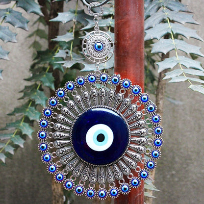 Deep Blue Evil Eye Wall Hanging Decor by HitMyNeed