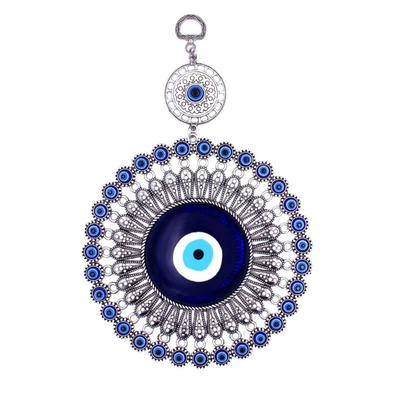 Deep Blue Evil Eye Wall Hanging Decor by HitMyNeed
