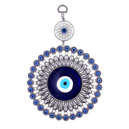 Deep Blue Evil Eye Wall Hanging Decor by HitMyNeed
