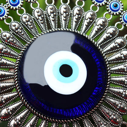 Deep Blue Evil Eye Wall Hanging Decor by HitMyNeed