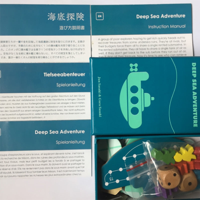 Deep Sea Adventure Family Board Game (2-6 Players) by HitMyNeed