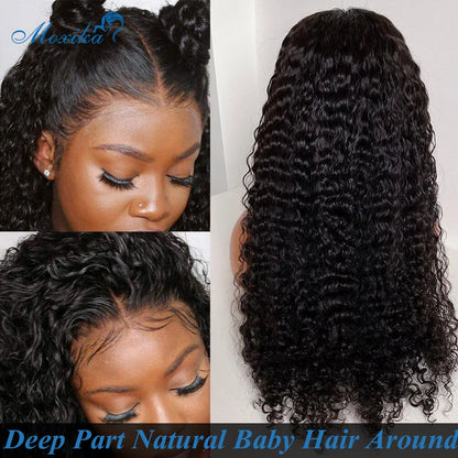 Deep Wave 13x6 HD Lace Frontal Human Hair Wig by HitMyNeed