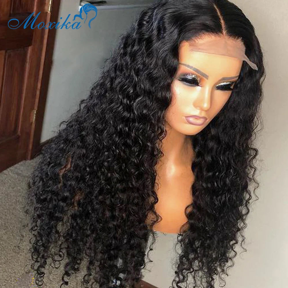 Deep Wave 13x6 HD Lace Frontal Human Hair Wig by HitMyNeed