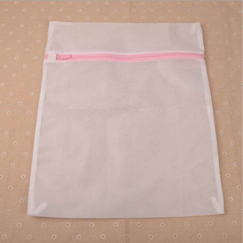 Delicates Mesh Laundry Wash Bag with Zipper 30x40cm by HitMyNeed
