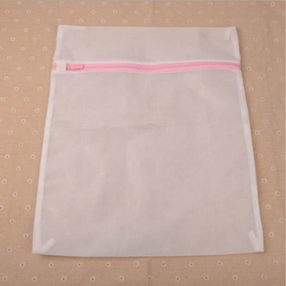 Delicates Mesh Laundry Wash Bag with Zipper 30x40cm by HitMyNeed