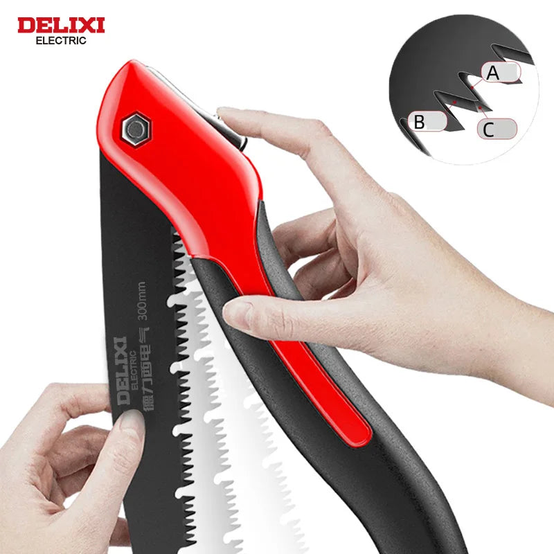 DELIXI SK5 Folding Saw for Camping, Garden & DIY by HitMyNeed