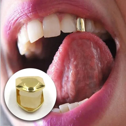 Delysia King Custom Single Tooth Hip Hop Grill Caps by HitMyNeed