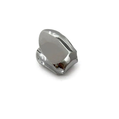 Delysia King Custom Single Tooth Hip Hop Grill Caps black-gun-plated by HitMyNeed