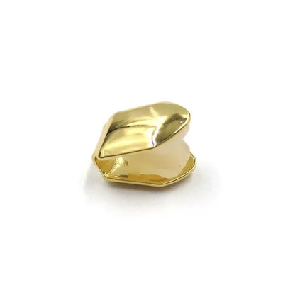 Delysia King Custom Single Tooth Hip Hop Grill Caps gold-color by HitMyNeed