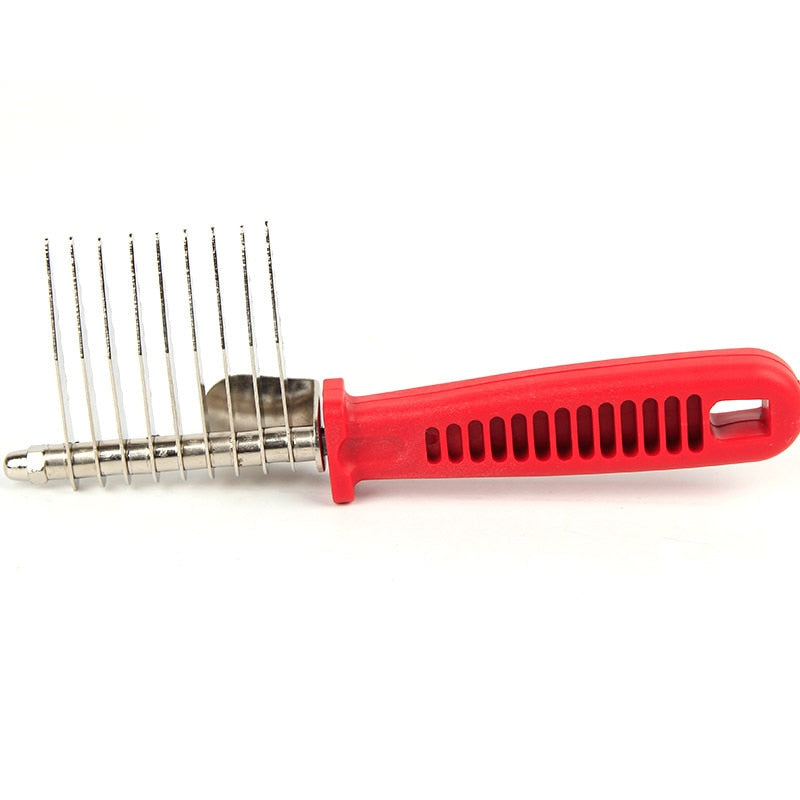 Dematting Comb Pet Grooming Tool by HitMyNeed