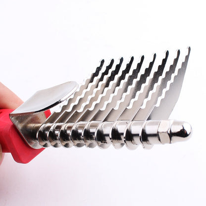 Dematting Comb Pet Grooming Tool by HitMyNeed