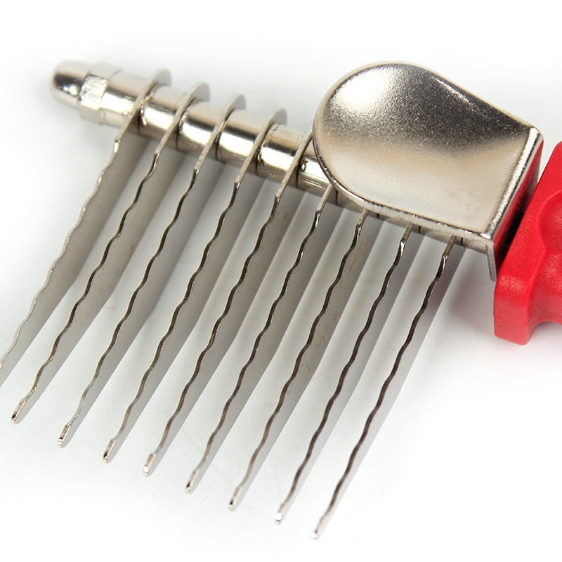 Dematting Comb Pet Grooming Tool by HitMyNeed