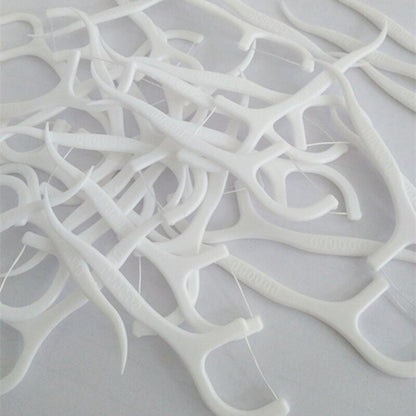 Dental Floss Picks Oral Care Set (50 Pieces) by HitMyNeed