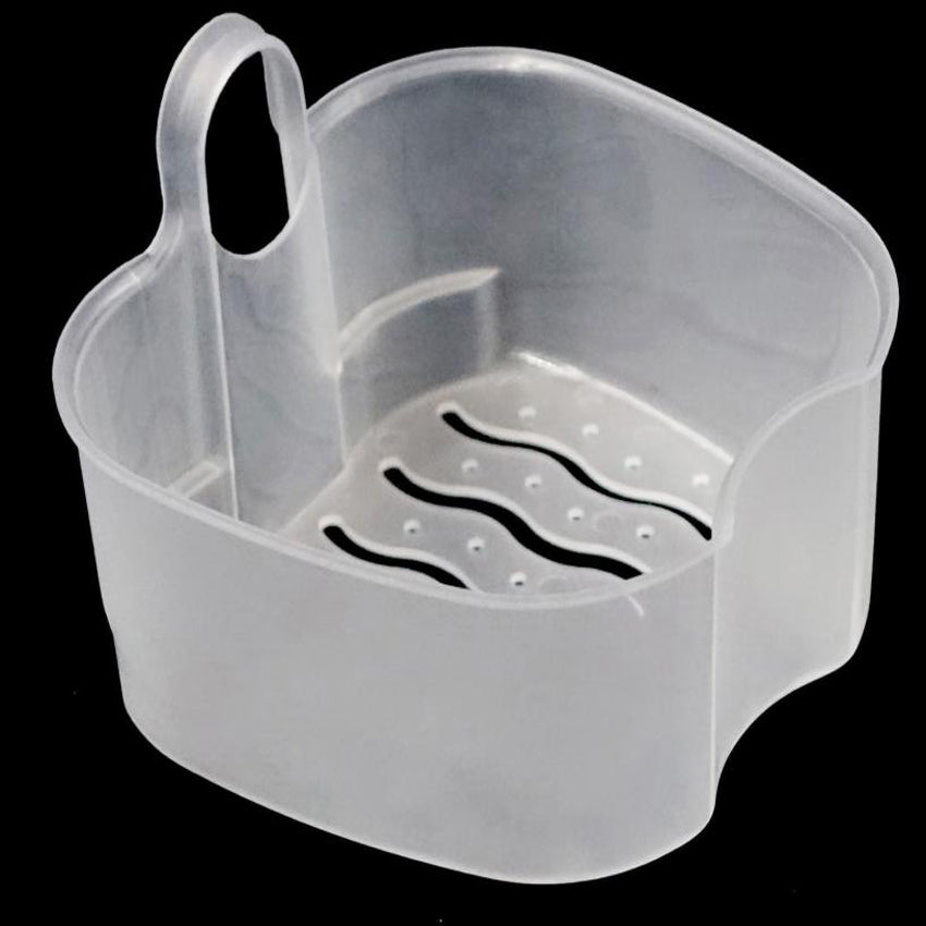 Denture Storage and Cleaning Case with Lid by HitMyNeed