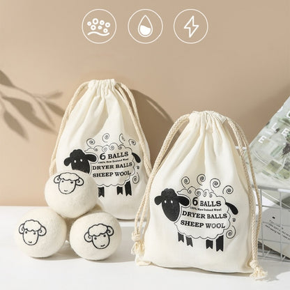 Deodorizing Wool Dryer Balls (Set of 3) by HitMyNeed
